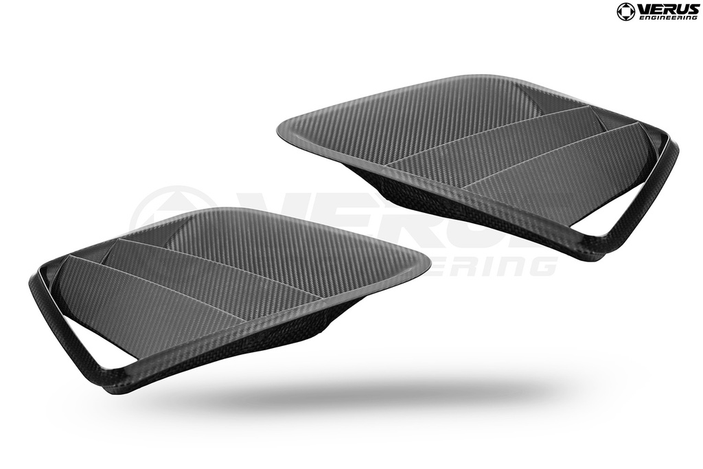STUDIO WAD アタッチメント BlackLabel verペーパーカバー Carbon Hood Louver Kit - G80/G82 BMW M3/M4 | Verus Engineering